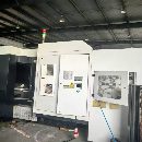 []2018年苏州纽威500双工位卧加双工作台交换三轴滚柱导.